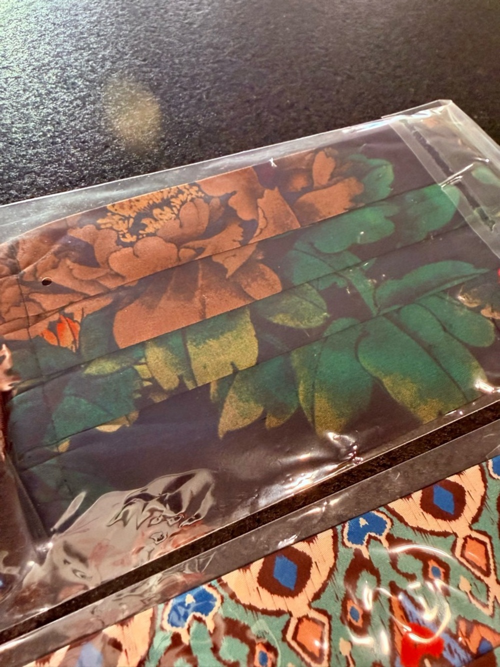 Johnny Was Floral & Patterned Face Mask Set - Multicolor - Picture 3 of 4